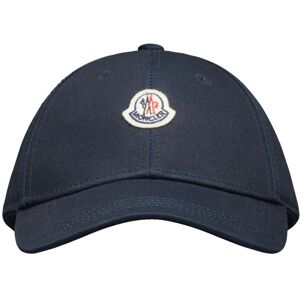 Moncler Casquette Logo - Bleu marine