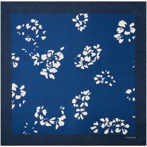 Soeur Foulard Capucine Soie - Bleu marine