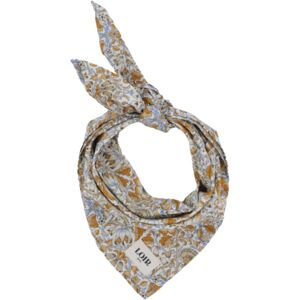 Loir Foulard Alfred Fleuri - Ecru