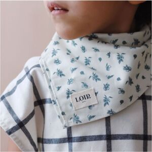 Loir Foulard Alfred a Fleurs Bleu