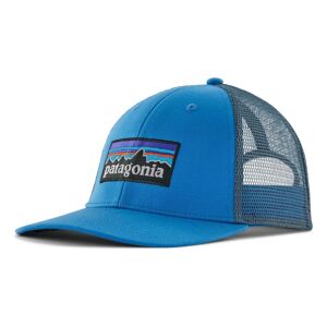 Patagonia Casquette P-6 Logo Trucker Coton Bio - Bleu roi