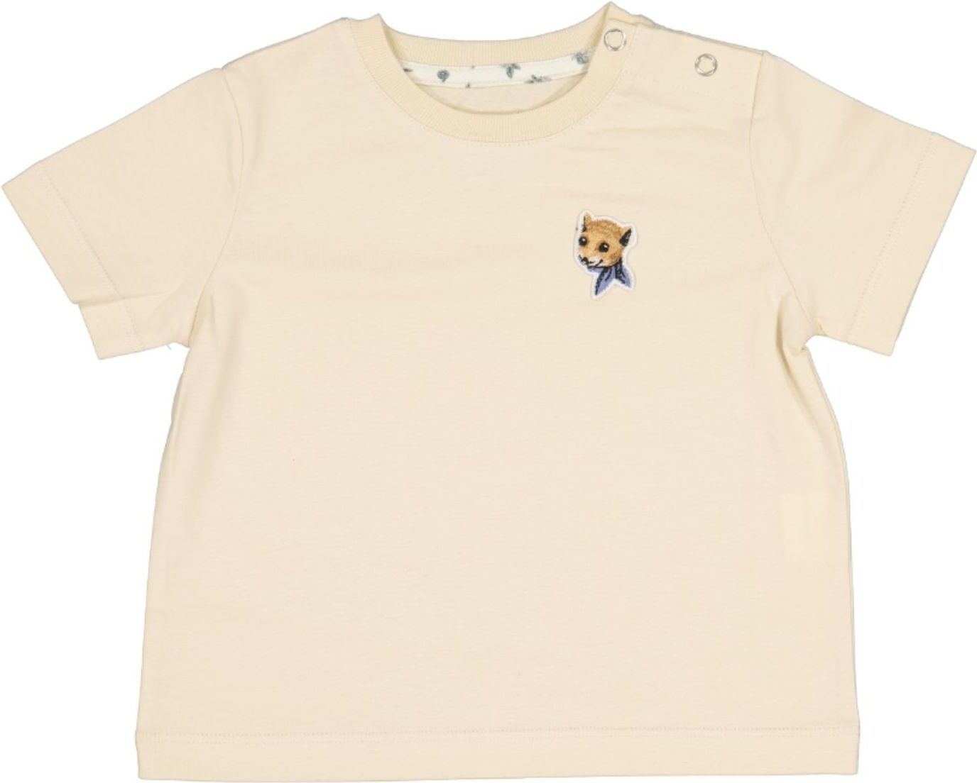 Loir T-Shirt Little Milan Renard - Ecru