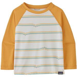 Patagonia T-shirt ML Anti-UV Recycle - Jaune