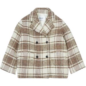 Bonpoint Manteau Carreaux Tinley - Taupe