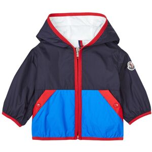 Moncler Veste a Capuche Burhow Bleu marine