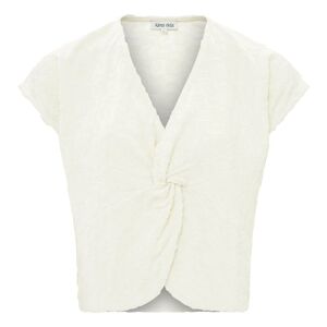 Alma Deia T-Shirt en Eponge Organique - Blanc casse