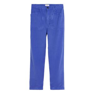 Bellerose Pantalon Droit Perrig Bleu roi