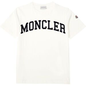 Moncler T-shirt Logo - Blanc casse