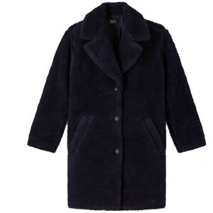 A.P.C. Manteau Nicolette Laine - Bleu marine