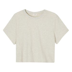 American Vintage T-shirt Loose Ypawood - Gris chine
