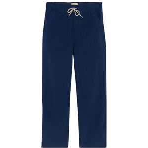 Bellerose Pantalon Droit Velours Poches Painter Bleu marine