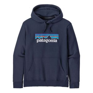 Patagonia Hoodie P 6 Logo Recycle Collection Homme Bleu marine