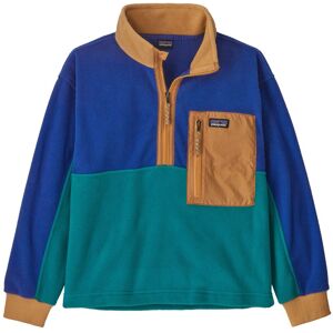 Patagonia Sweat Polaire Zippe Microdini Recycle Bleu canard