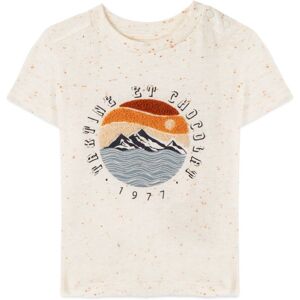 Tartine et Chocolat T Shirt Texture 1977 Ecru