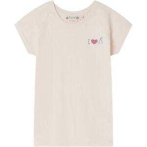 Bonpoint T-Shirt Brode Asmae - Rose pale