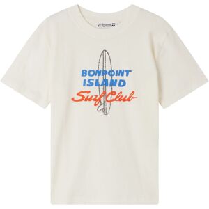 Bonpoint T-Shirt Surf Club Thibald - Ecru