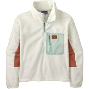 Patagonia Sweat Polaire Zippe Microdini Fibres Recyclees - Ecru