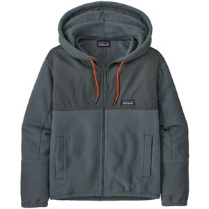 Patagonia Veste a Capuche Microdini Fibres Recyclees - Vert de gris