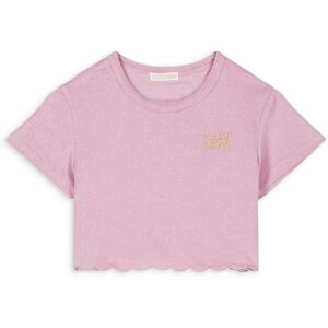 Louise Misha T-shirt Court Kalistee Eponge - Lilas