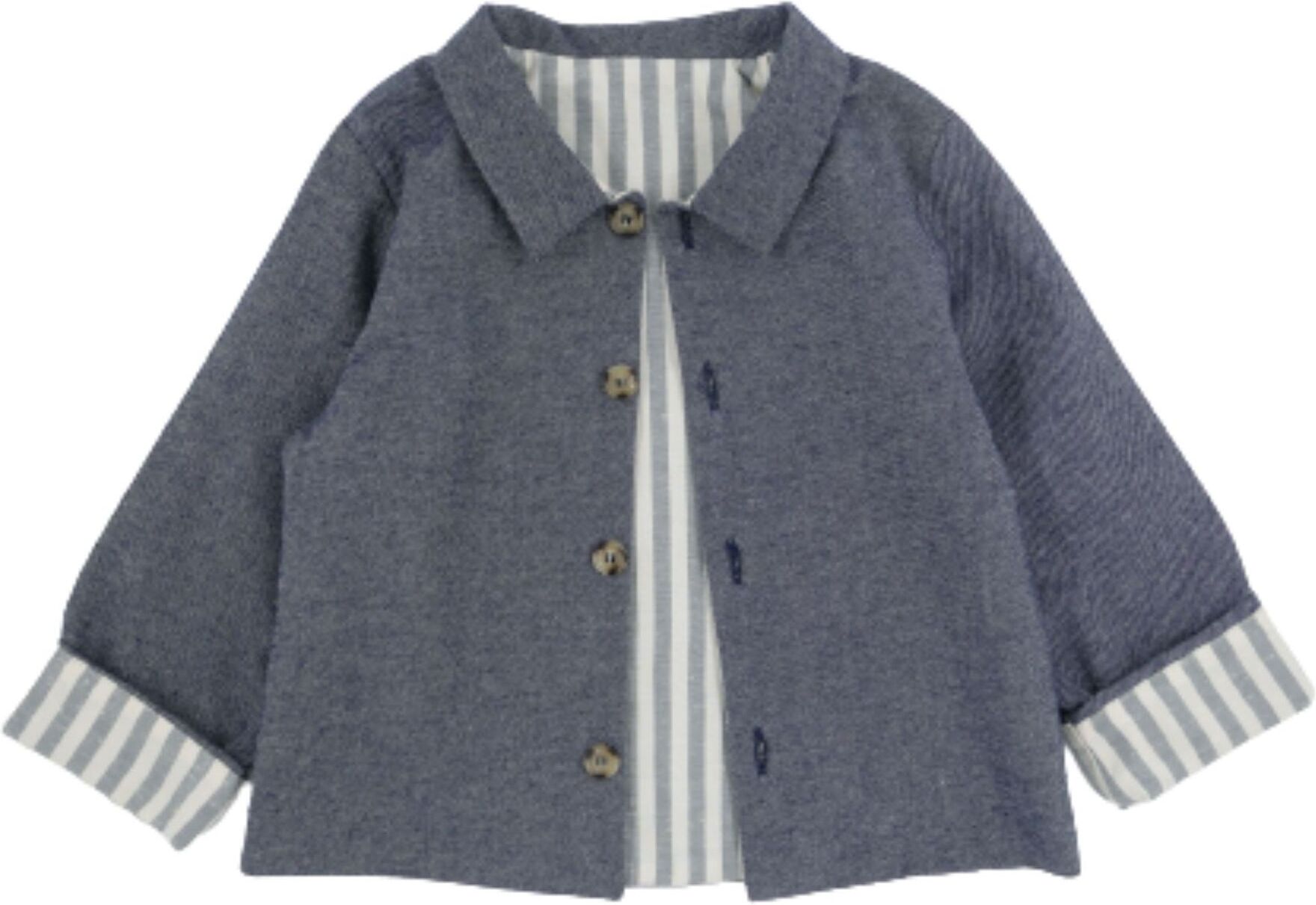 Loir Veste Ysée Réversible - Denim gris