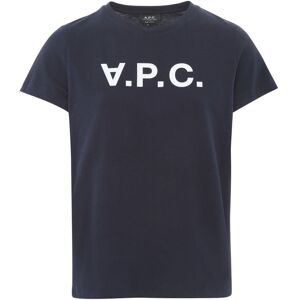 A.P.C. T-shirt VPC F - Bleu marine