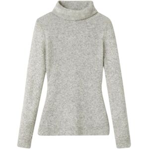 American Vintage Pull Col Roule Razpark Laine - Gris clair