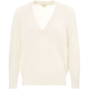 Bellerose Pull Usev Mohair et Coton Bio Collection Femme Ecru