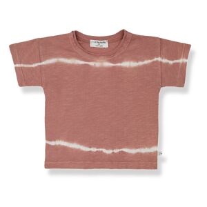 1+ in the family T-Shirt Tye and Die Bobby - Vieux Rose