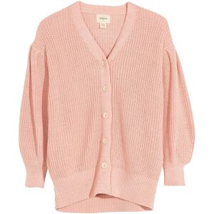 Bellerose Cardigan Gelod - Rose poudre