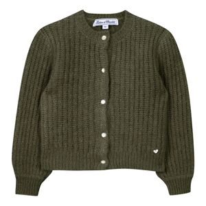 Tartine et Chocolat Cardigan Lurex - Vert kaki