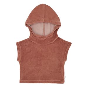 1 in the family Sweat Capuche Sans Manches Velours Timea Terracotta
