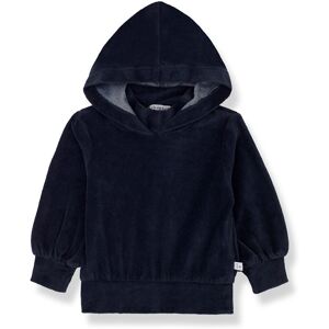 1 in the family Sweat Capuche Velours Albina Bleu marine