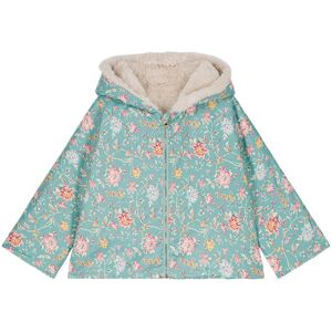 Louise Misha Manteau Reversible Facon Fourrure Felvet - Bleu Vert