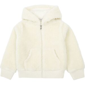 Moncler Veste a Capuche Fleece Blanc casse