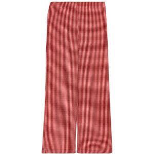 Bellerose Pantalon Fiona Vichy Flare Rouge