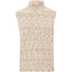 Bellerose Pull Sans Manches Lattem Laine Merinos Extra Fine - Collection Femme - Ecru