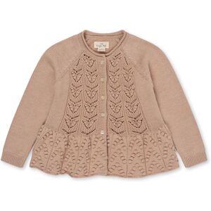 Konges Sløjd Cardigan Cabby Coton Bio - Vieux Rose