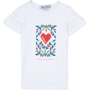 Tartine et Chocolat T-Shirt Manches a Volants - Rouge