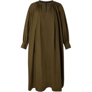 Soeur Robe Aliette Popeline de Coton - Vert kaki