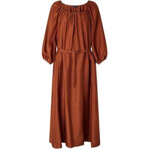 Soeur Robe Adriana Soie - Marron