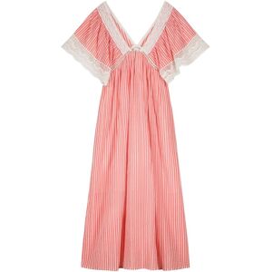 Louise Misha Robe Ashila Rayures - Collection Femme - Rose