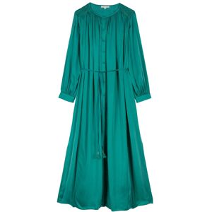 Louise Misha Robe Djina Collection Femme Bleu Vert