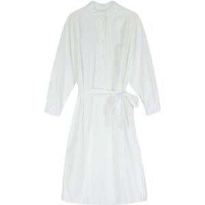 Our Sister Robe Disco Popeline de Coton Blanc