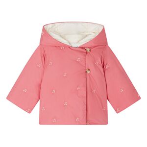 Bonpoint Veste Matelassee Cerises Bonno Rose