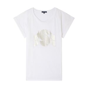 Soeur T-shirt Valentina Coton et Lin - Blanc
