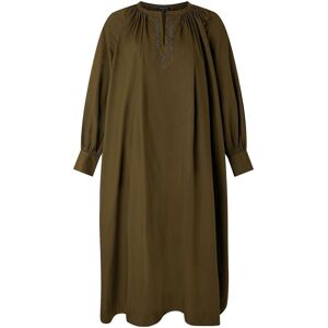 Soeur Robe Aliette Popeline de Coton - Vert kaki