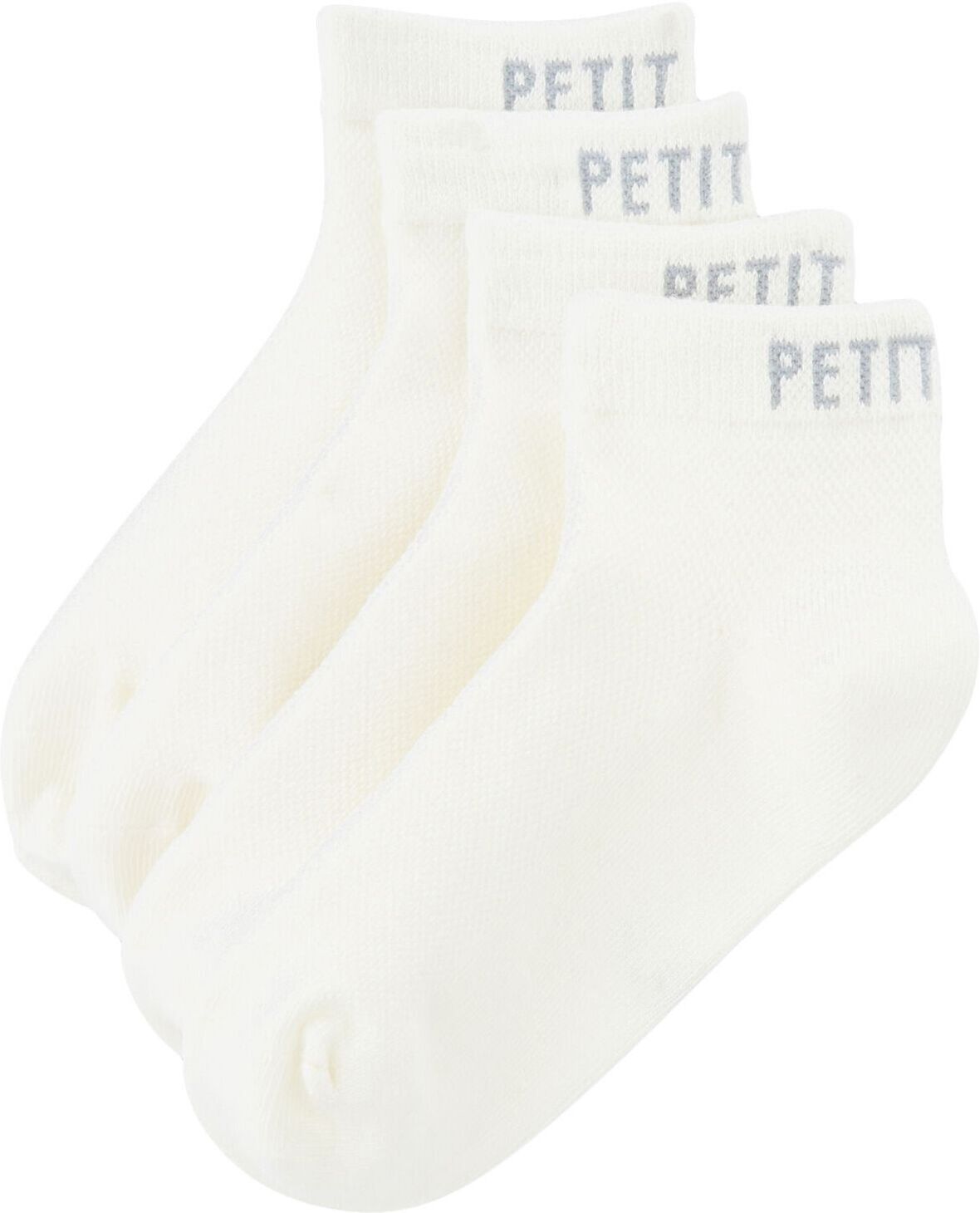 Petit Bateau Lot 2 Chaussettes Basses - Blanc