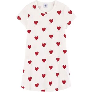 Petit Bateau Chemise de Nuit Marama Coton Bio - Blanc