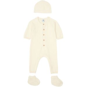 Petit Bateau Coffret Cadeau Naissance en Tricot - Beige