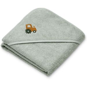 Liewood Cape de bain en coton bio Batu - Gris tourterelle